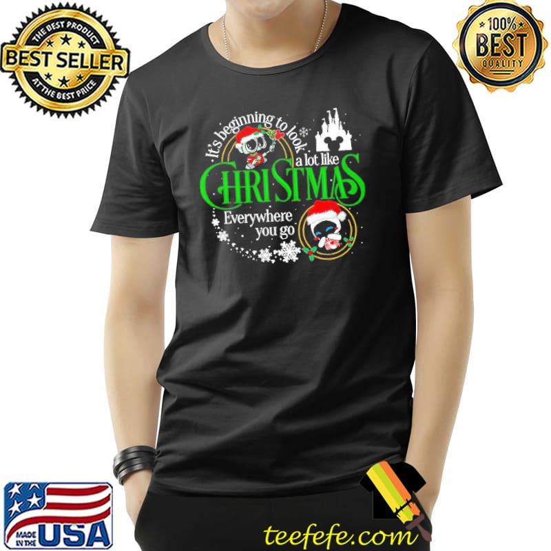 It's Beginning To Look A Lot Like Christmas Everywhere You Go Wall EShirt Unisex It's Beginning To Look A Lot Like Christmas Everywhere You Go Wall EShirt Unisex