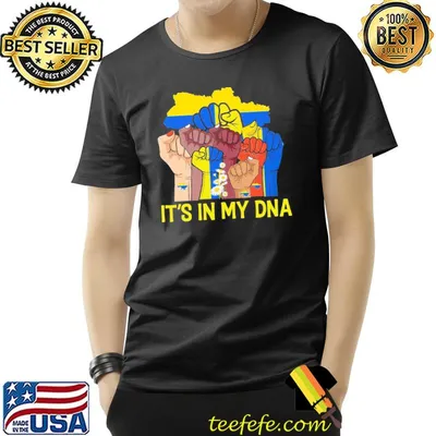 It's in my DNA Ukraine I stand with Ukraine shirt