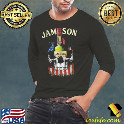 Jameson Skull American Flag Shirt