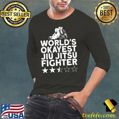 Jiu Jitsu World'S Okayest Jiu Jitsu Fighter T-shirt