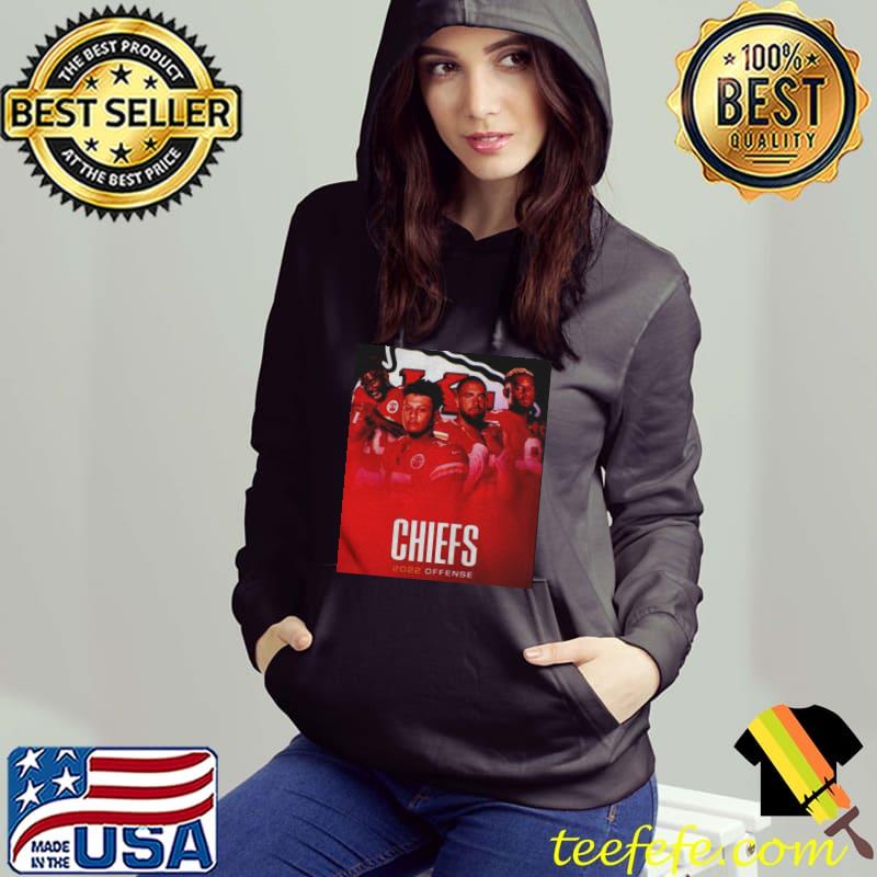Kansas city Chiefs NFL AFC west 2022 offenses Hoodie Kansas city Chiefs NFL AFC west 2022 offenses Hoodie