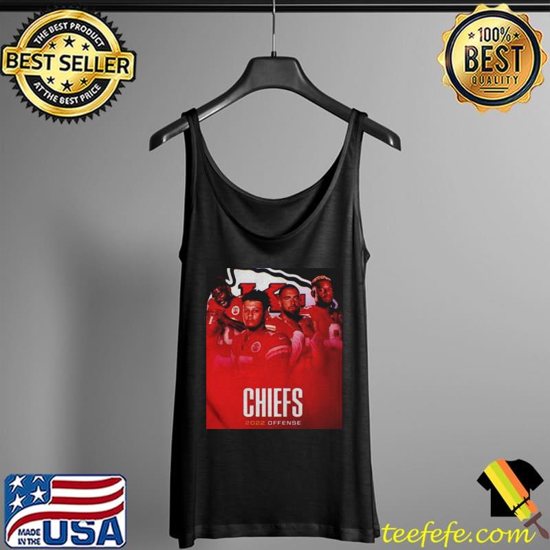 Kansas city Chiefs NFL AFC west 2022 offenses Tank Top Kansas city Chiefs NFL AFC west 2022 offenses Tank Top