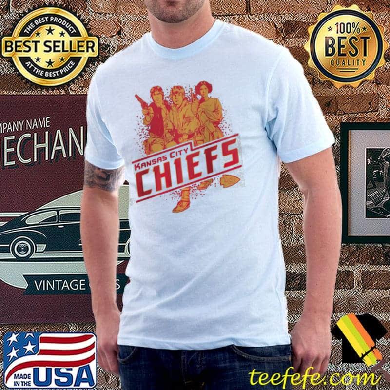Kansas city Chiefs rebels Star wars shirt