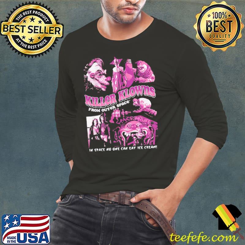 Killer Collage Killer Klowns From Outer Space No One Can Eat Ice Cream Shirt Long Sleeve Tee Killer Collage Killer Klowns From Outer Space No One Can Eat Ice Cream Shirt Long Sleeve Tee