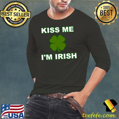 Kiss Me I'm Irish Green St Patrick's Day Costume Saint T-shirt
