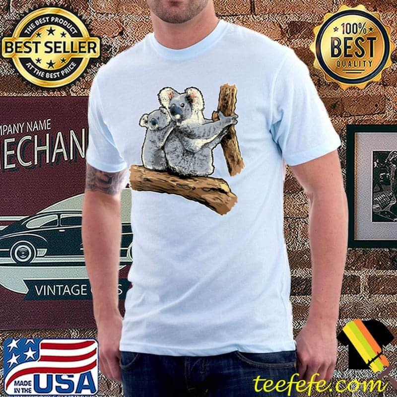 Koala With Koala Bear Baby Cute T- Unisex Koala With Koala Bear Baby Cute T- Unisex
