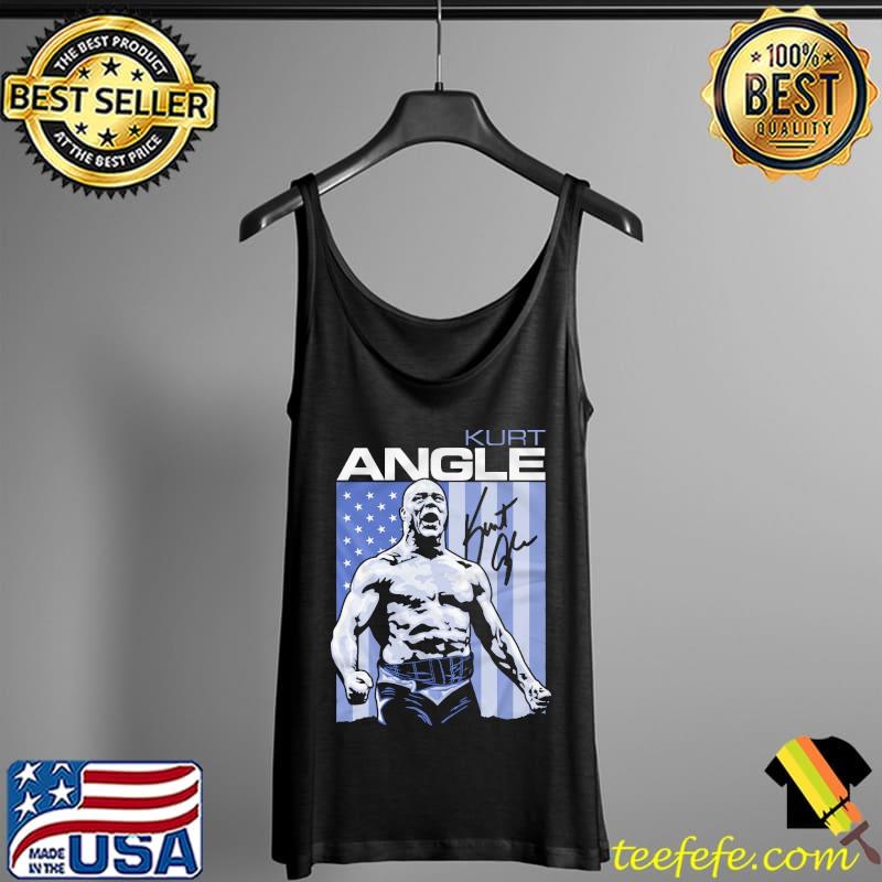 Kurt Face Angle American Flag Shirt Tank Top Kurt Face Angle American Flag Shirt Tank Top