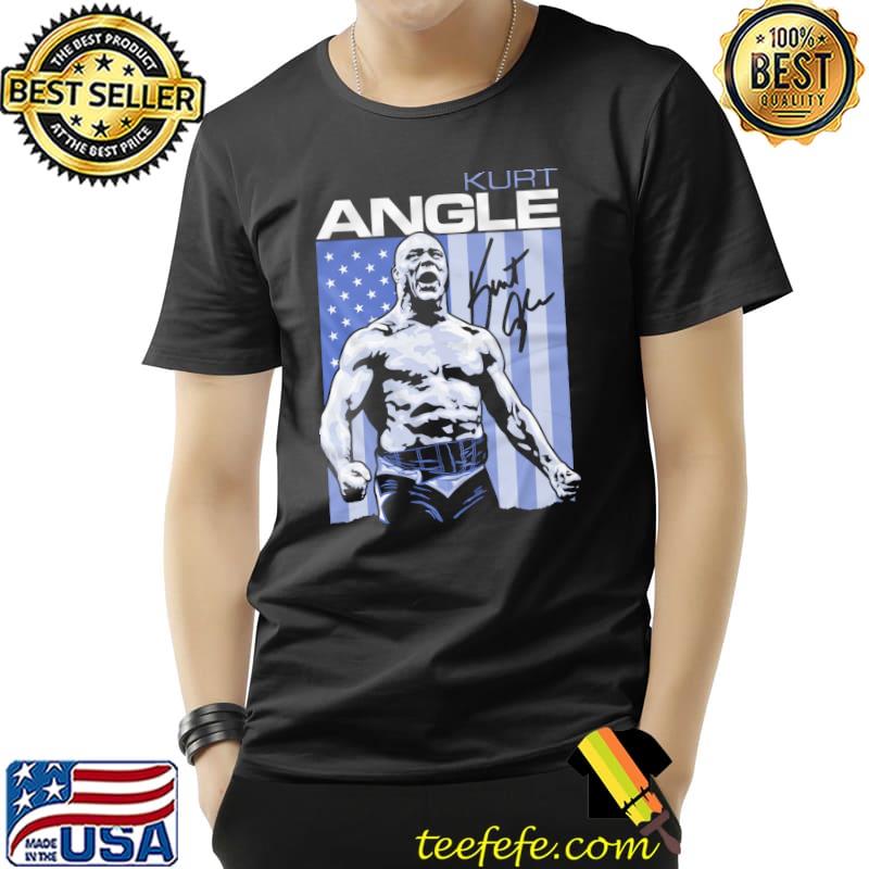 Kurt Face Angle American Flag Shirt