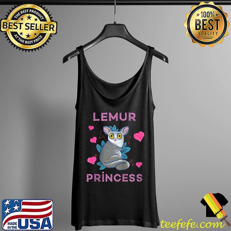 Lemur Princess Lemur Lover Cute Madagascar T-Shirt Tank Top Lemur Princess Lemur Lover Cute Madagascar T-Shirt Tank Top