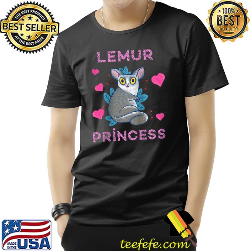 Lemur Princess Lemur Lover Cute Madagascar T-Shirt Lemur Princess Lemur Lover Cute Madagascar T-Shirt
