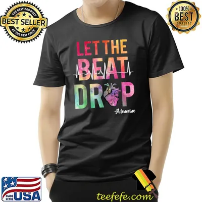 Let The Beat Drop Adenosine T-Shirt Funny Nurses T-Shirt