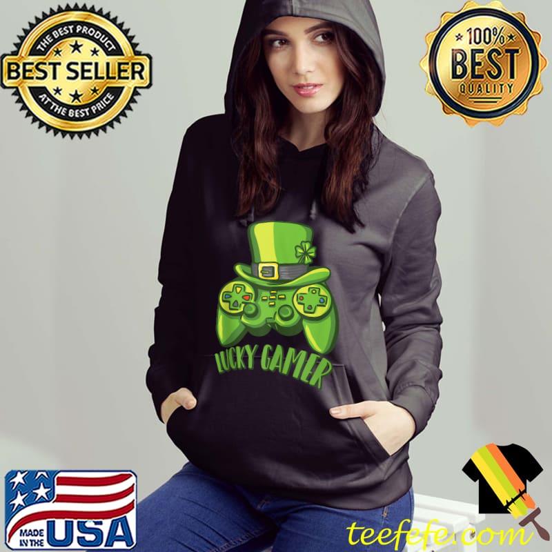 Let The Shenanigans Begin Fun Gamer tee, St Patrick's Day T- Hoodie Let The Shenanigans Begin Fun Gamer tee, St Patrick's Day T- Hoodie