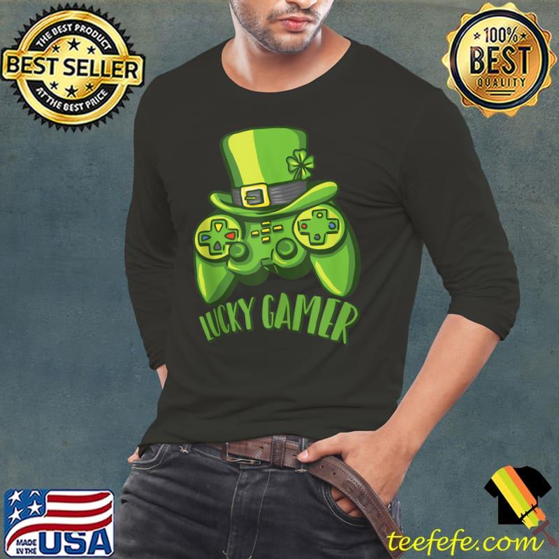 Let The Shenanigans Begin Fun Gamer tee, St Patrick's Day T- Long Sleeve Tee Let The Shenanigans Begin Fun Gamer tee, St Patrick's Day T- Long Sleeve Tee
