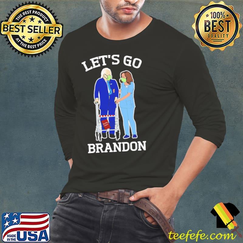 Let's Go Bradon Biden Harris Shirt Long Sleeve Tee Let's Go Bradon Biden Harris Shirt Long Sleeve Tee