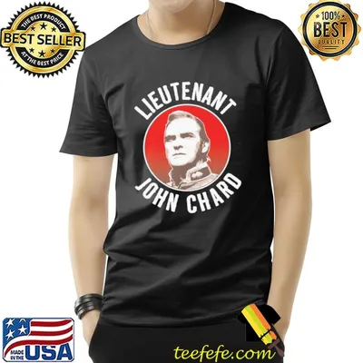 Lieutenant john chard zulu un war film army mens shirt