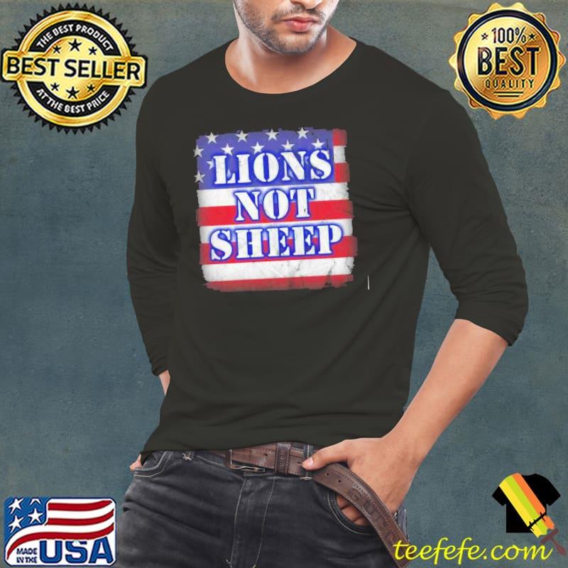 Lions not sheep Long Sleeve Tee Lions not sheep Long Sleeve Tee