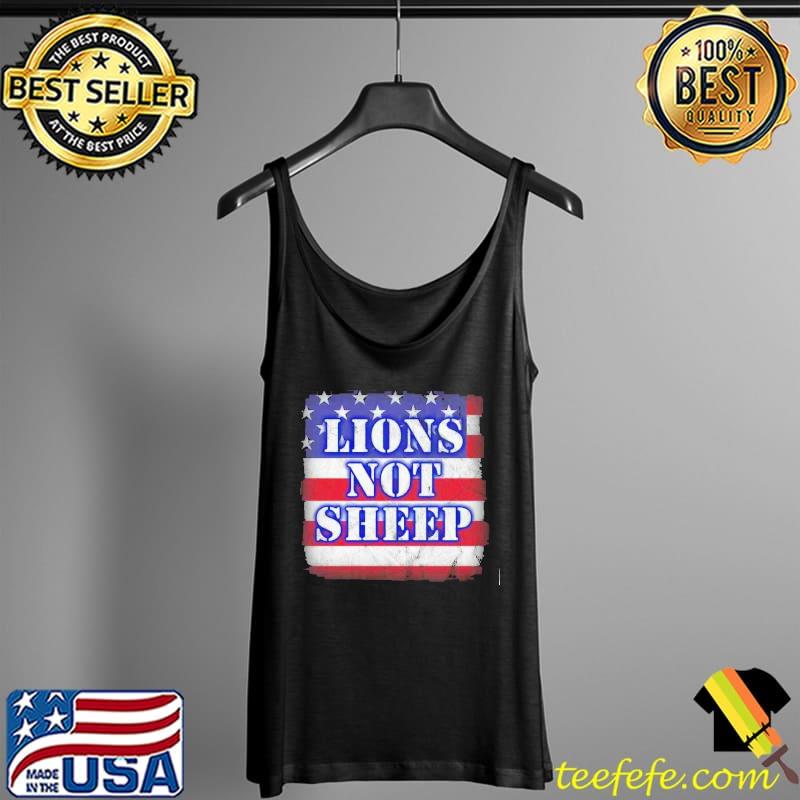 Lions not sheep Tank Top Lions not sheep Tank Top
