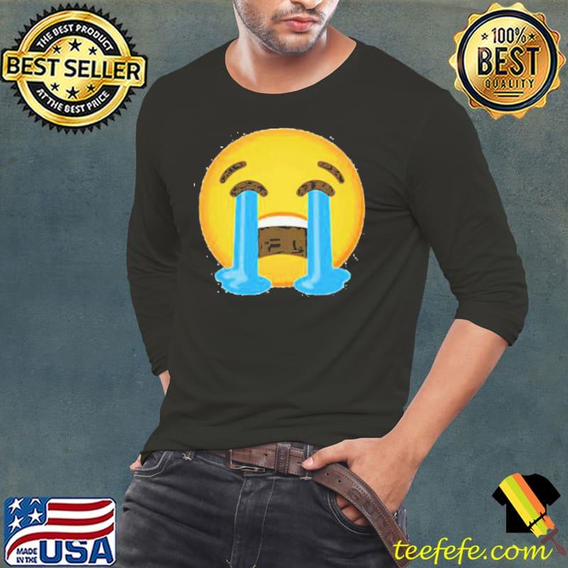 Loudy crying face emojI shortsleeve Long Sleeve Tee Loudy crying face emojI shortsleeve Long Sleeve Tee