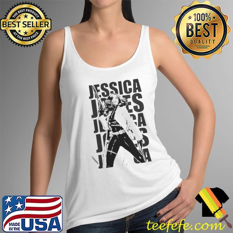 Marvel jessica jones name stack portrait Tank Top Marvel jessica jones name stack portrait Tank Top