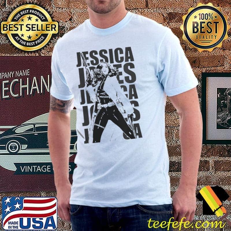 Marvel jessica jones name stack portrait Unisex Marvel jessica jones name stack portrait Unisex