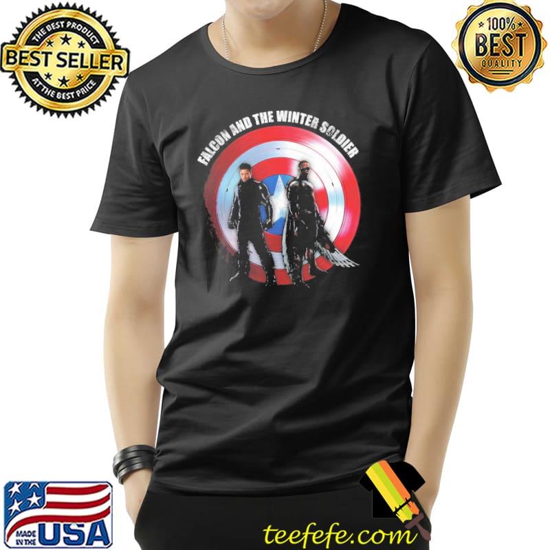Marvel The Falcon And The Winter Soldier Shield Logo Shirt