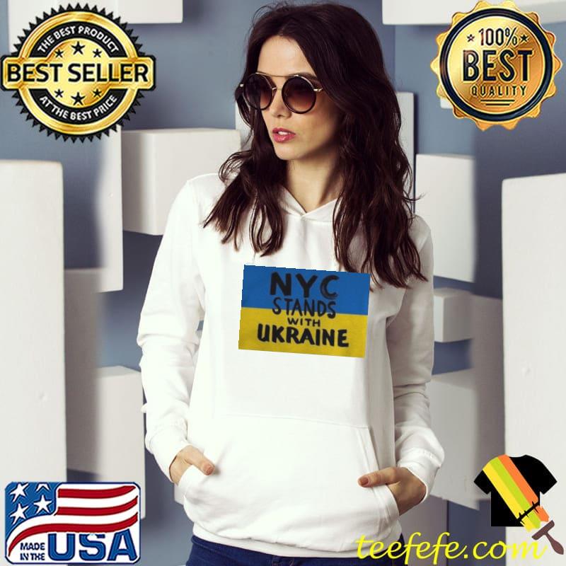 Mayor eric adams nyc stands with Ukraine shirt