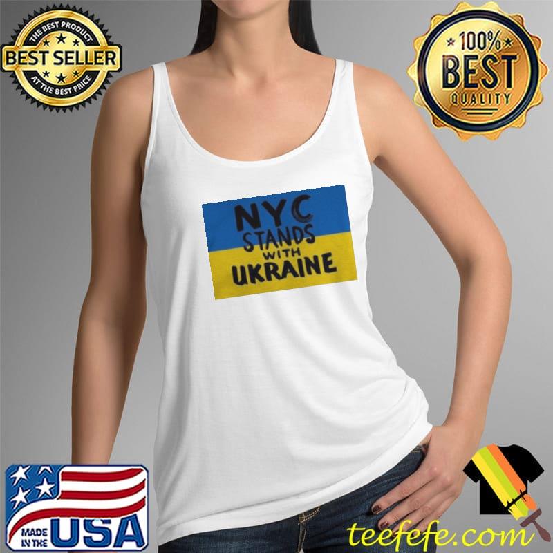 Mayor eric adams nyc stands with Ukraine Tank Top Mayor eric adams nyc stands with Ukraine Tank Top