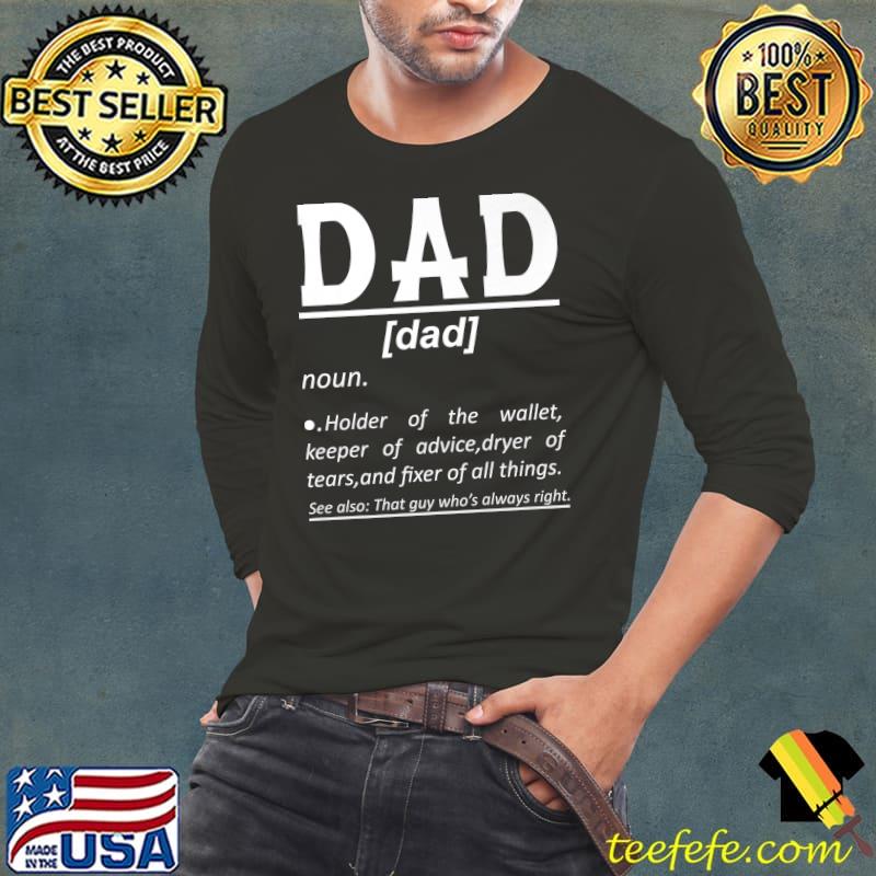 Mens Men's Dad Definition EST 2022 Fathers Day Daddy Premium T-Shirt Long Sleeve Tee Mens Men's Dad Definition EST 2022 Fathers Day Daddy Premium T-Shirt Long Sleeve Tee