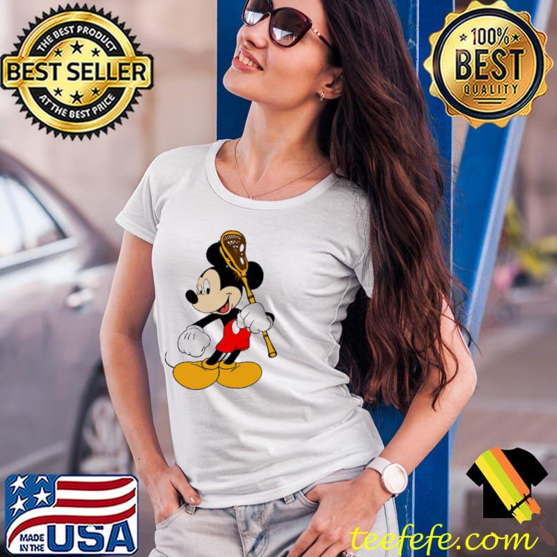 Mickey lacrosse stick Ladies Tee Mickey lacrosse stick Ladies Tee