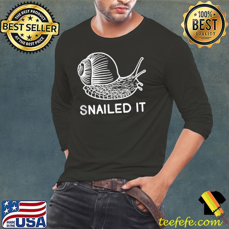 Molluscs Lover Funny Shelled Gastropod Snail T- Long Sleeve Tee Molluscs Lover Funny Shelled Gastropod Snail T- Long Sleeve Tee