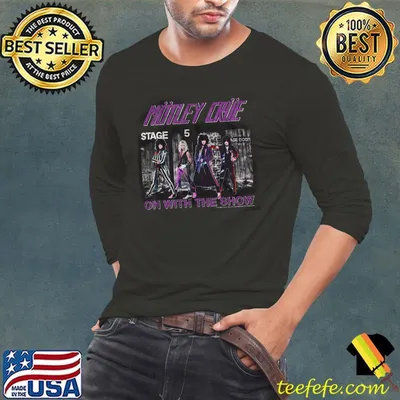 Motley Crue On With The Show Stage 5 Shirt