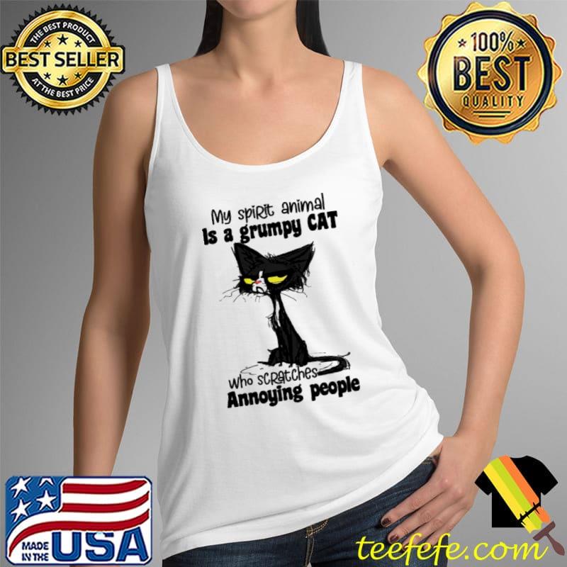 My Spirit Animal Is A Grumpy Cat Classic Tank Top My Spirit Animal Is A Grumpy Cat Classic Tank Top