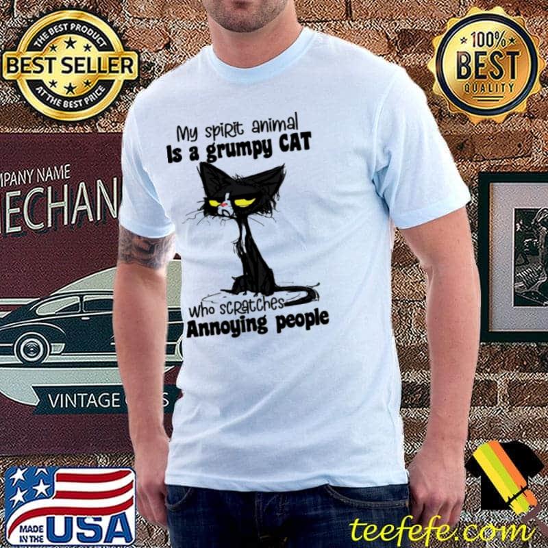 My Spirit Animal Is A Grumpy Cat Classic Unisex My Spirit Animal Is A Grumpy Cat Classic Unisex