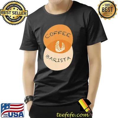 New limited barista espresso latte cappuccino coffee maker funny shirt