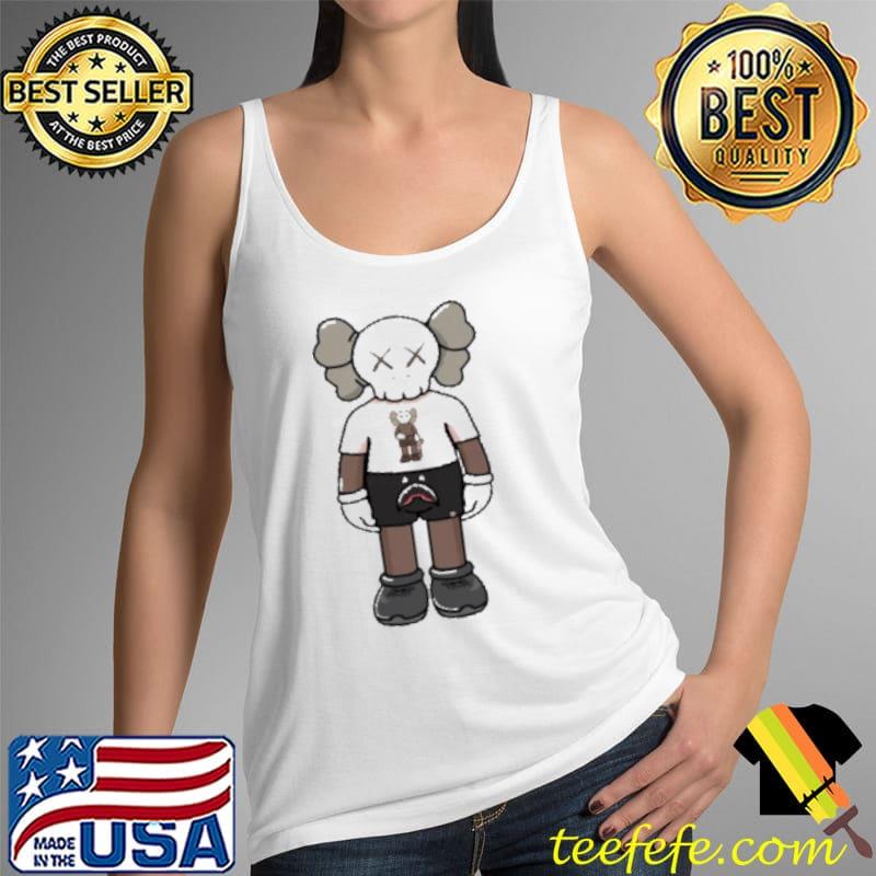 Nice kaws with kaws and bape shark pant Tank Top Nice kaws with kaws and bape shark pant Tank Top