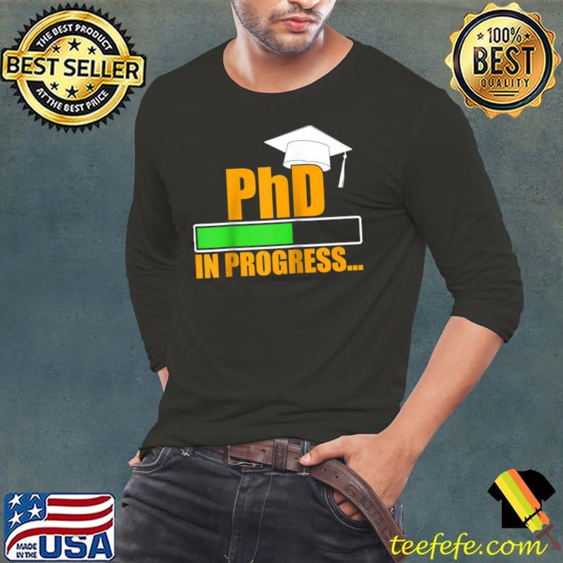 Nice Ph.D Student Dissertation US Flag Doctorate Graduation T-shirt