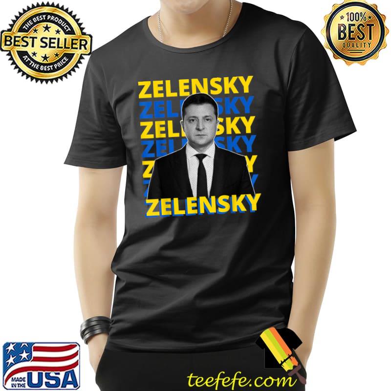 Nice Volodymyr Zelensky president of Ukraine Support Ukraine T-Shirt Unisex Nice Volodymyr Zelensky president of Ukraine Support Ukraine T-Shirt Unisex