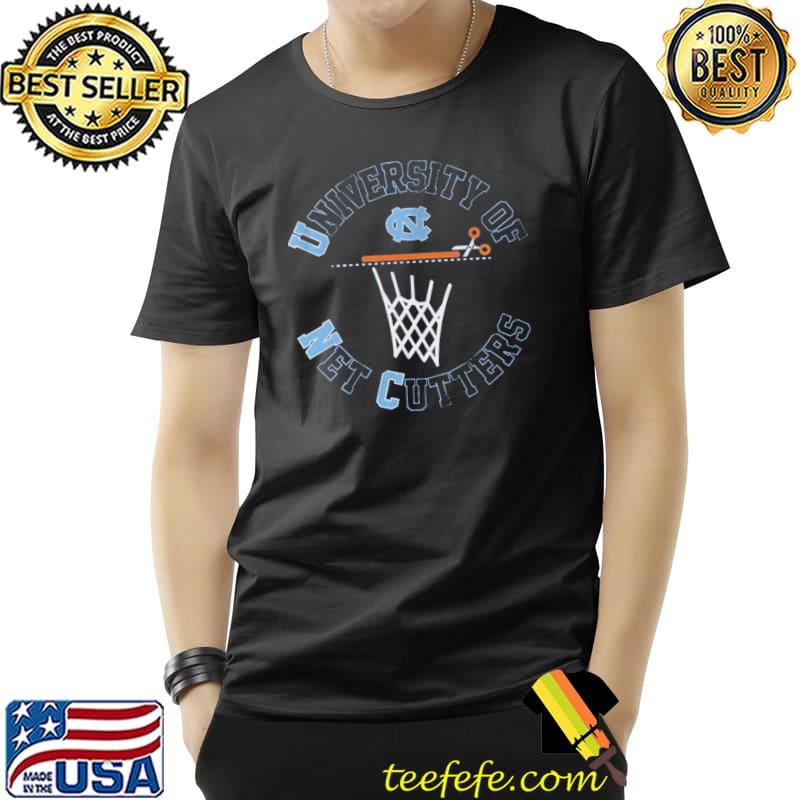 North carolina basketball university of net cutters shirt