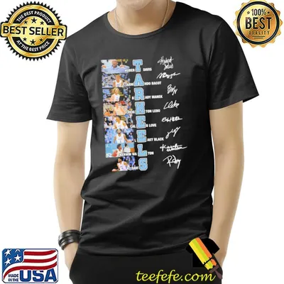 North Carolina Tar Heels football signature shirt