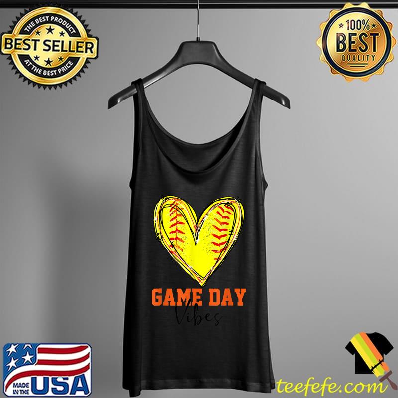 Novelty Softball Game Day Vibes Softball Mom Softball Season T-Shirt Tank Top Novelty Softball Game Day Vibes Softball Mom Softball Season T-Shirt Tank Top