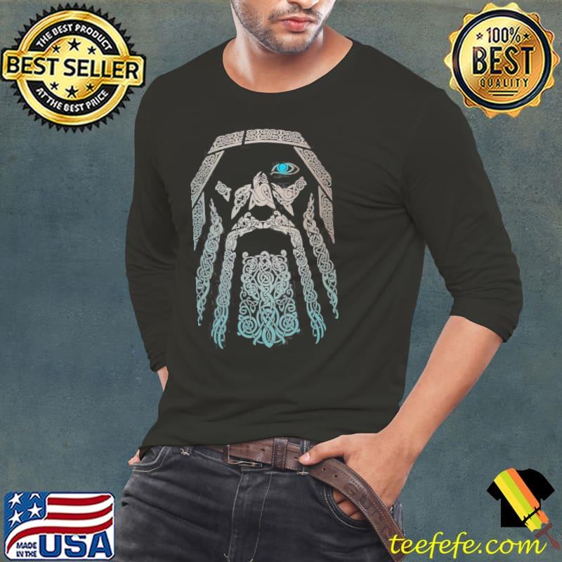 Odin viking art Long Sleeve Tee Odin viking art Long Sleeve Tee