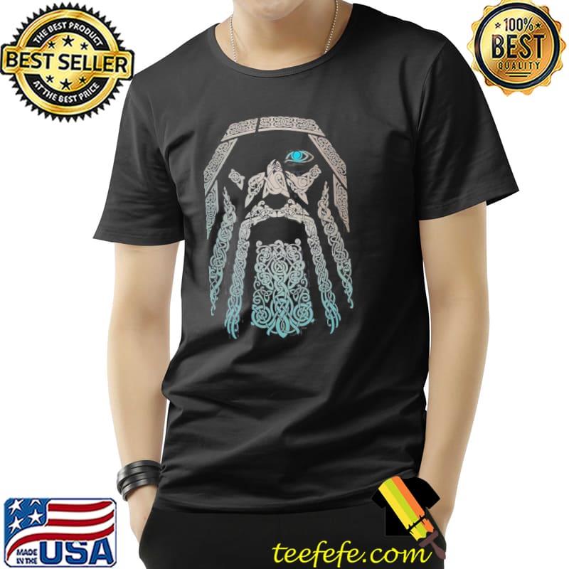 Odin viking art shirt