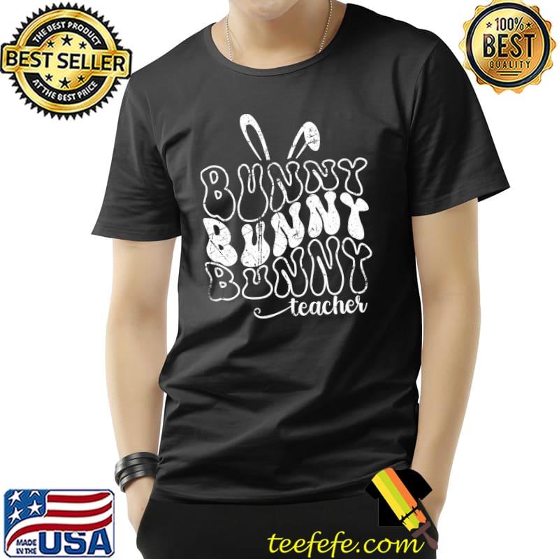 Official Cute Easter Bunny Retro Happy Easter Bunny Teacher T- Unisex Official Cute Easter Bunny Retro Happy Easter Bunny Teacher T- Unisex