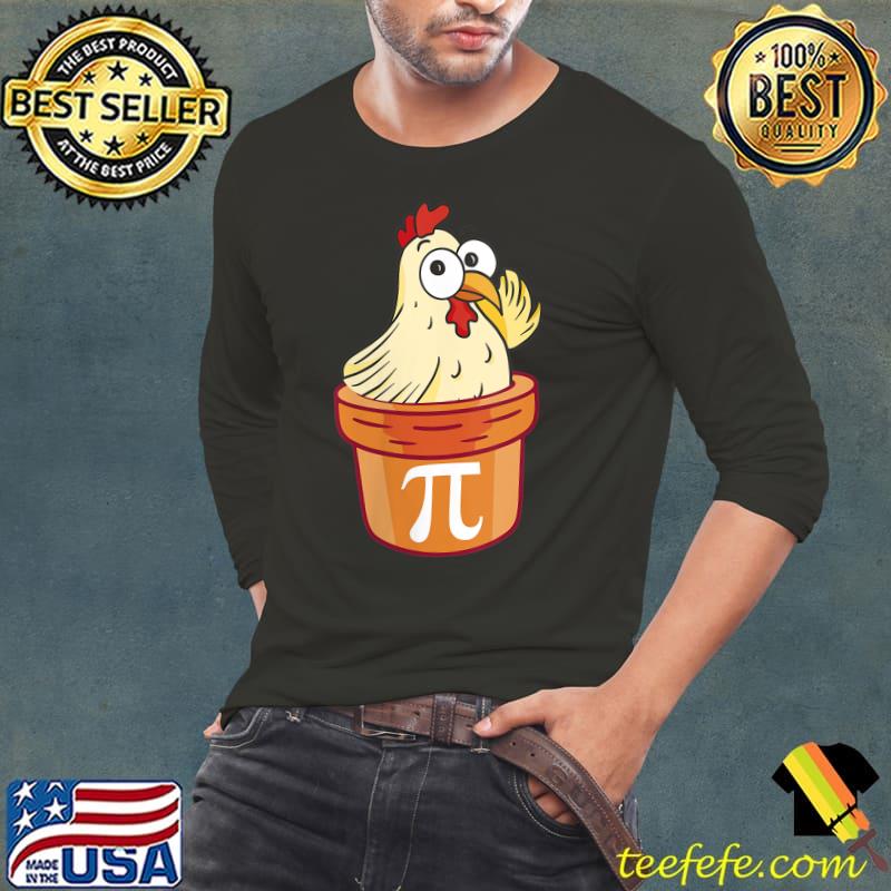 Official Math Teacher Lover Funny math joke Chicken Pot Pie T-shirt