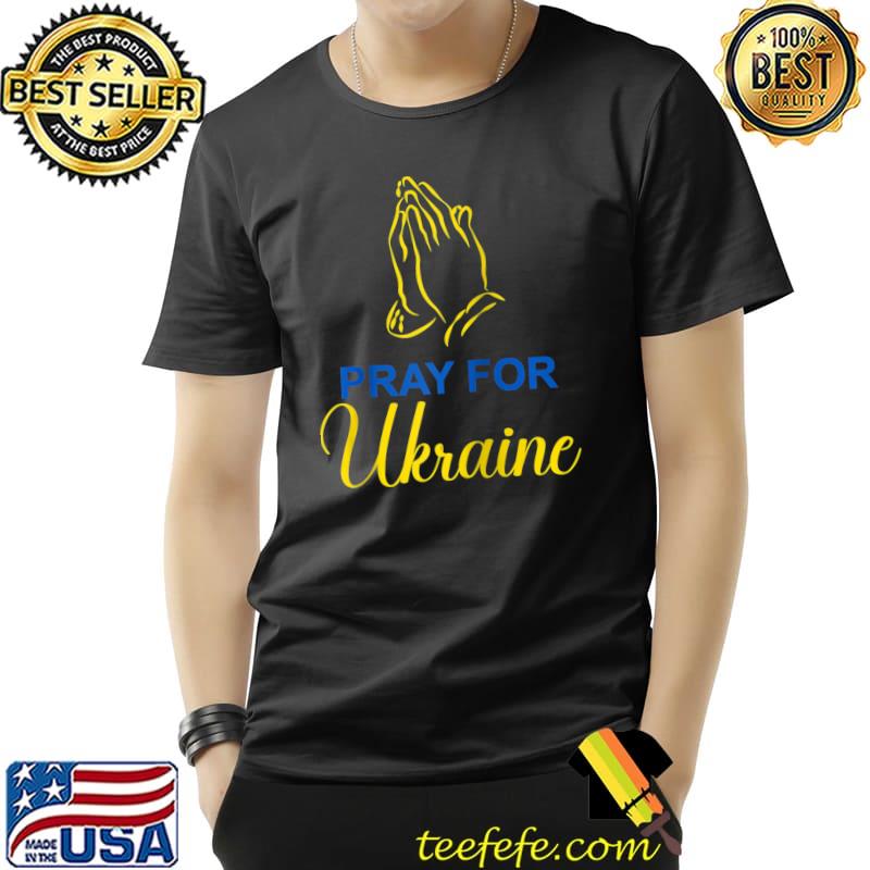 Official Pray For Ukraine Solidarity Peace Heart T- Unisex Official Pray For Ukraine Solidarity Peace Heart T- Unisex