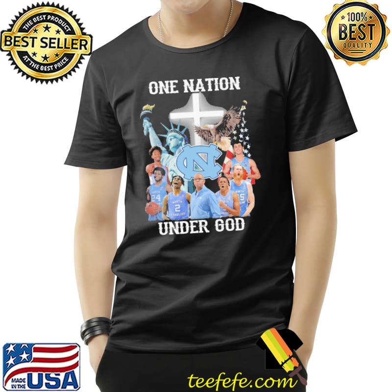 One Nation Under God North Carolina Tar Heels Eagle Shirt One Nation Under God North Carolina Tar Heels Eagle Shirt