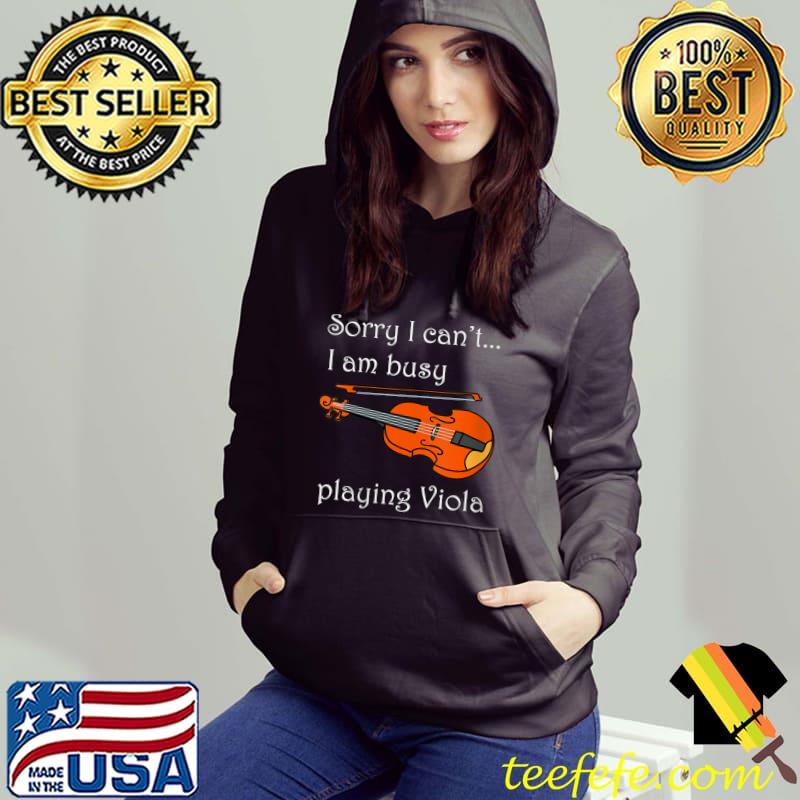 Orchestra Music Notes Musician Playing Viola T-shirt