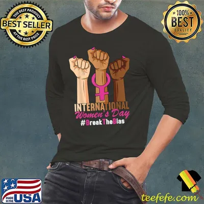 Original International Womens Day 2022 Gender Equality Break the Bias T-Shirt
