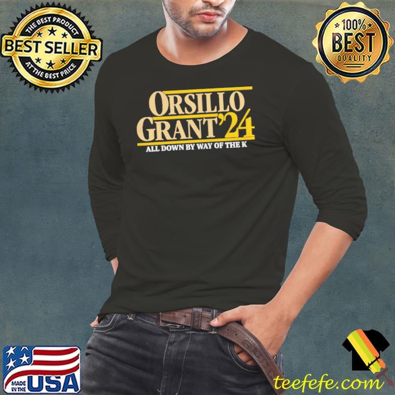 Orsillo grant 24 all down by way of the k Long Sleeve Tee Orsillo grant 24 all down by way of the k Long Sleeve Tee