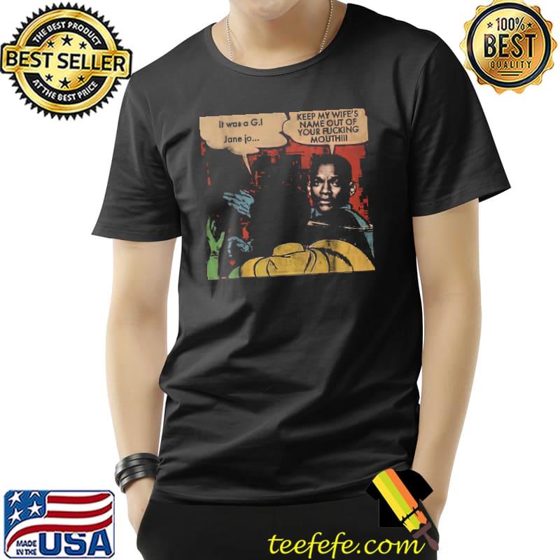 Oscar 2022 keep my wife's name out your mouth shirt